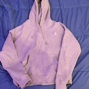 champion grey hoodie